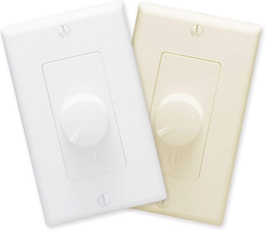 Russound ALT126R Decora Volume Control, White/Light Almond