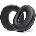 WC Replacement Ear Pads for Sony MDR-RF985R RF970 RF970RK RF960RK RF960R RF925RK & MDR-DS6500 Headphones | Softer Leather, Luxurious Memory Foam
