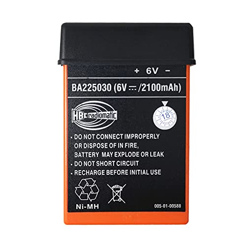 SHENYANG BA225030 6V Ni-Mh Battery for HBC Crane Remote Pump Truck Battery (2100mAh)