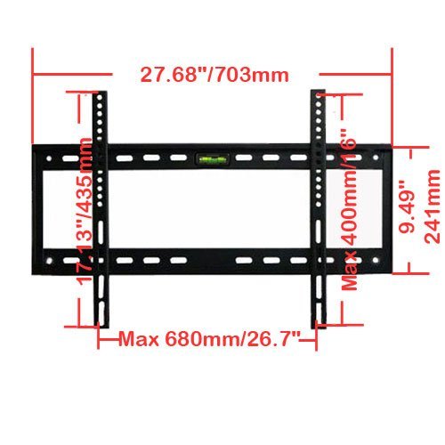 VideoSecu Ultra Slim TV Wall Mount for Westinghouse LD-325 Series LD-3260 LD-3265 SK-32H640G VR-3215 VR-3235 VR-3236 EW37S5KW CW37T6DW VR-3725