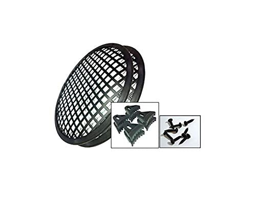 Audiopipe Four 18" INCH Waffle Speaker SUB WOOFER Grills W/Clips & Screws DJ CAR GR-18