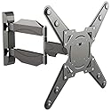 2xhome - Full Motion Articulating Swivel Swival & Tilt Arm - Cable Management - LCD LED 3D Plasma TV TVs Television Monitor Moniter Screen Wall Mount
