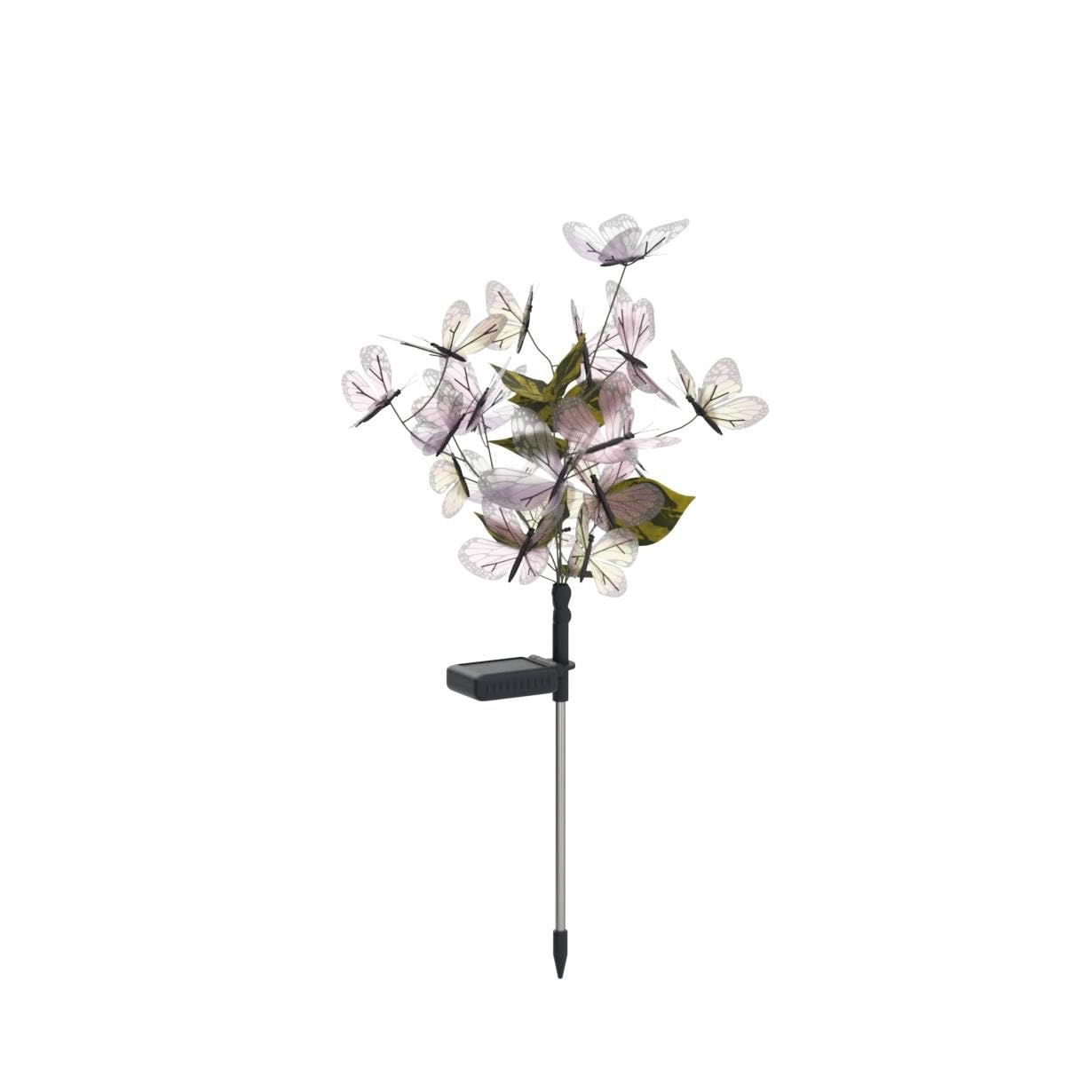 Solar Lights Outdoor Garden Decorative Solar Stake with 2 Pack Decor Powered Waterproof for Garden Yard Pathway