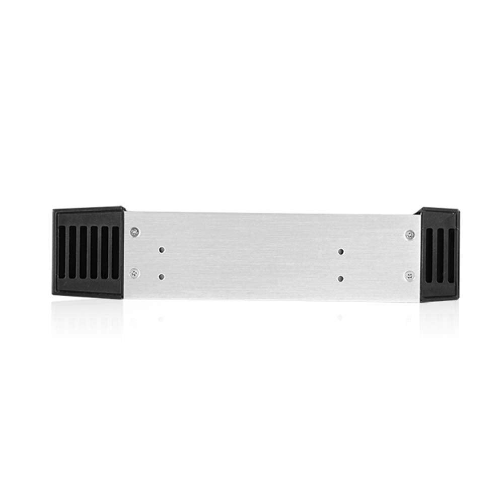 iStarUSA ISTAR BPN-DE110HD-SILVER Trayless 5.25" to 3.5" 12Gb/s HDD Hot-swap Rack