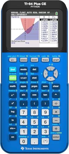 Texas Instruments TI-84 Plus CE Blueberry Graphing Calculator