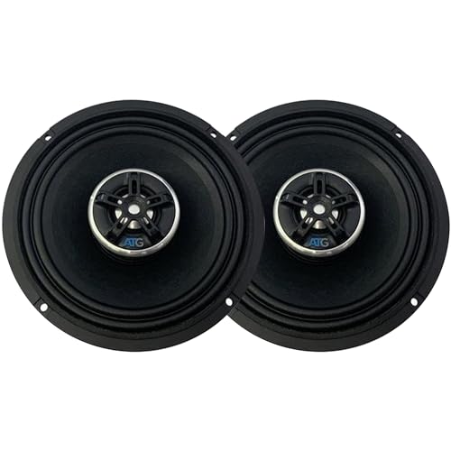ATG Audio Moto 6.5" Weather Resistant Coaxial Speakers, Pair, 350W - ATG6PS