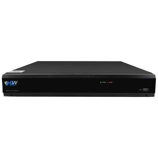 GW Security 32 Channel 5MP 5-in-1 HD-TVI CVI AHD CVBs DVR Video Recorder Alone Support Smart AI Detections (GW9432XVRAI)