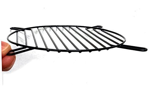 coolerguys 80mm Straight Wire Finger Grill Black with Screws (2 Pack)