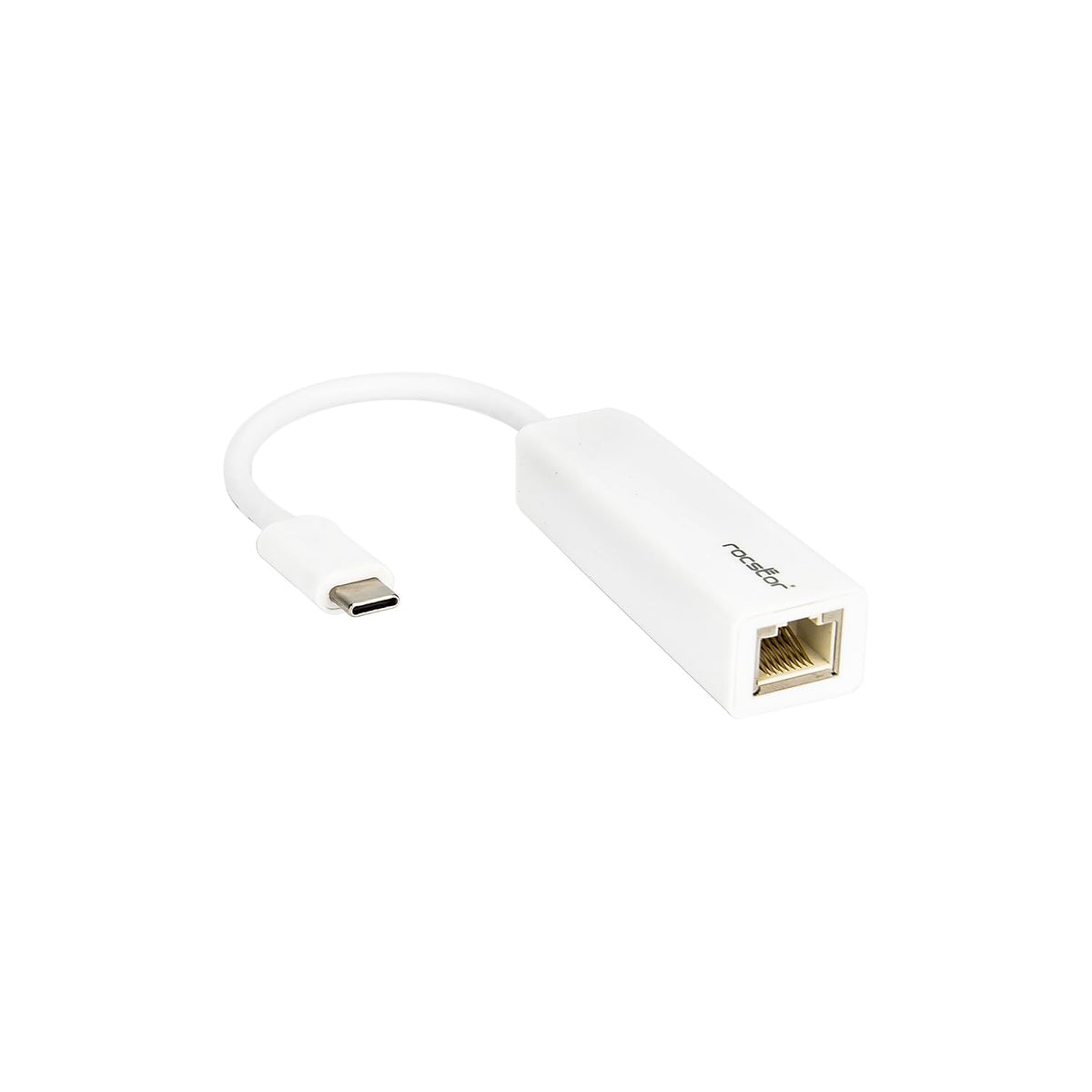 Rocstor Y10A173-W1 Premium USB-C to Gigabit Network Adapter - USB Type-C to Gigabit Ethernet 10/100/1000 Adapter - Compatible with Mac & PC - Plug