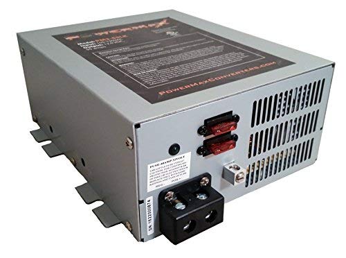 Powermax PM3-40-24LK 40 Amp 24 Volt Power Supply Converter with LED Light, Battery Chargers UL- CUL Approved, Built-in 3 Stage Charging and Quite Fan…