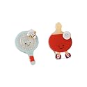 ARFUKA Universal Collapsible Phone Ring Holder Grip Table Tennis and TennisRackets Design Mobile Phone Grip Stand Holder Compatible with Most
