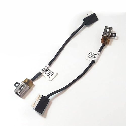 Fleshy Leaf DC Power Jack Harness Cable Replacement for Dell Vostro 3480 3481 3580 3581 3582 3583 3584 3585 Latitude 3490 3590 Series 228R6 0228R6