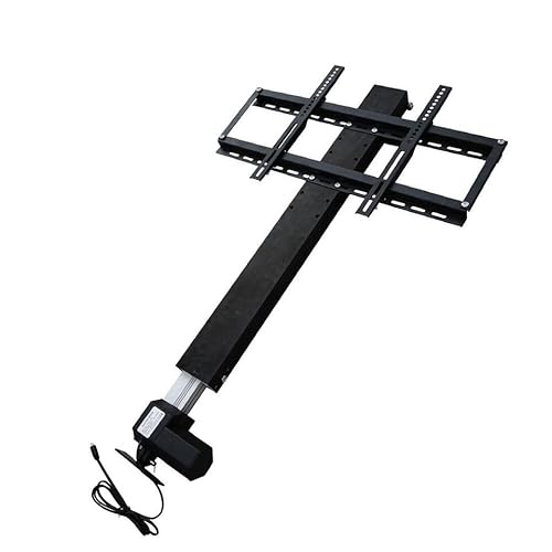 Motorized TV Lift Mount with Remote Control,Lifting Bracket for 26"-57" TVs,80Kg Maximum Load Capacity