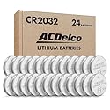 Powermax ACDelco 24-Count CR2032 Batteries, Lithium 3V Coin Cell Button Battery Pack for Watch and Small Electronics, 5 Year Shelf Life