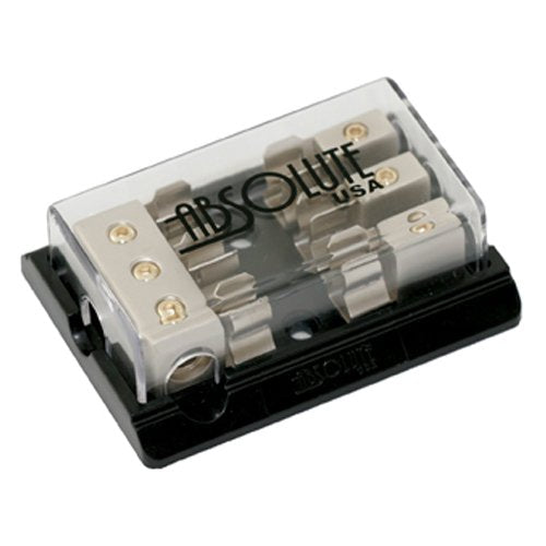Absolute AGD23C 3 Gang Chrome AGU Fuse Distribution Block