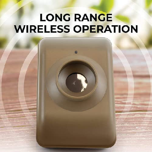Dakota Alert Long Range Driveway Alarm Motion Detector - DCMA-4k Plus One Mile Wireless Range Alarm System - DCMT-4000 Transmitter & RE-4k Plus