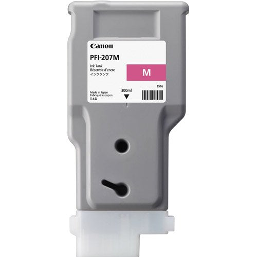 Canon - Pfi-207M Magenta Ink 300Ml "Product Category: Large Format Printer Ink/Large Format Printer Ink Graphic Art"