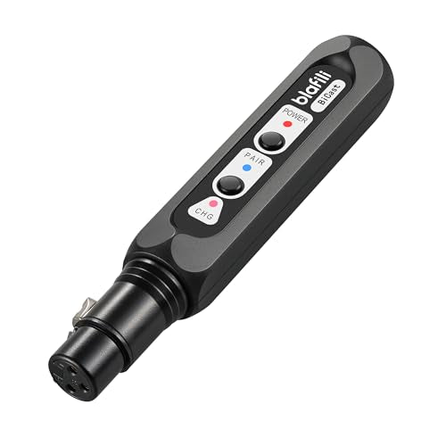 blafili Bicast Bluetooth Audio Transmitter with XLR & USB-C Inputs for Mixers & PA Systems, Sends Audio to 2 Bluetooth Speakers or Receivers, aptX