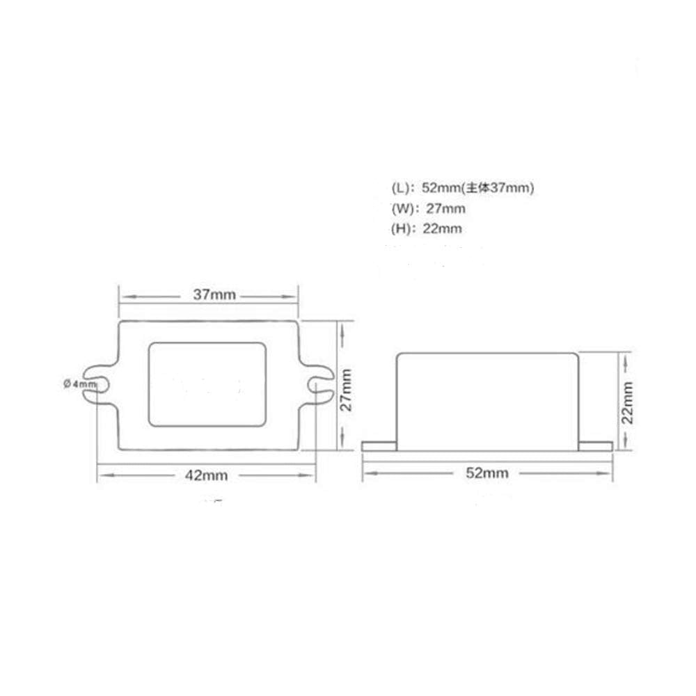 12V to 9V 1.7A Step-Down Waterproof Miniature DC-DC Converter Power Supply Module by Envistia Mall