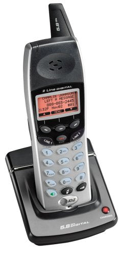 AT&T EP590-2 - 5.8GHz 2-Line Cordless Expansion Handset