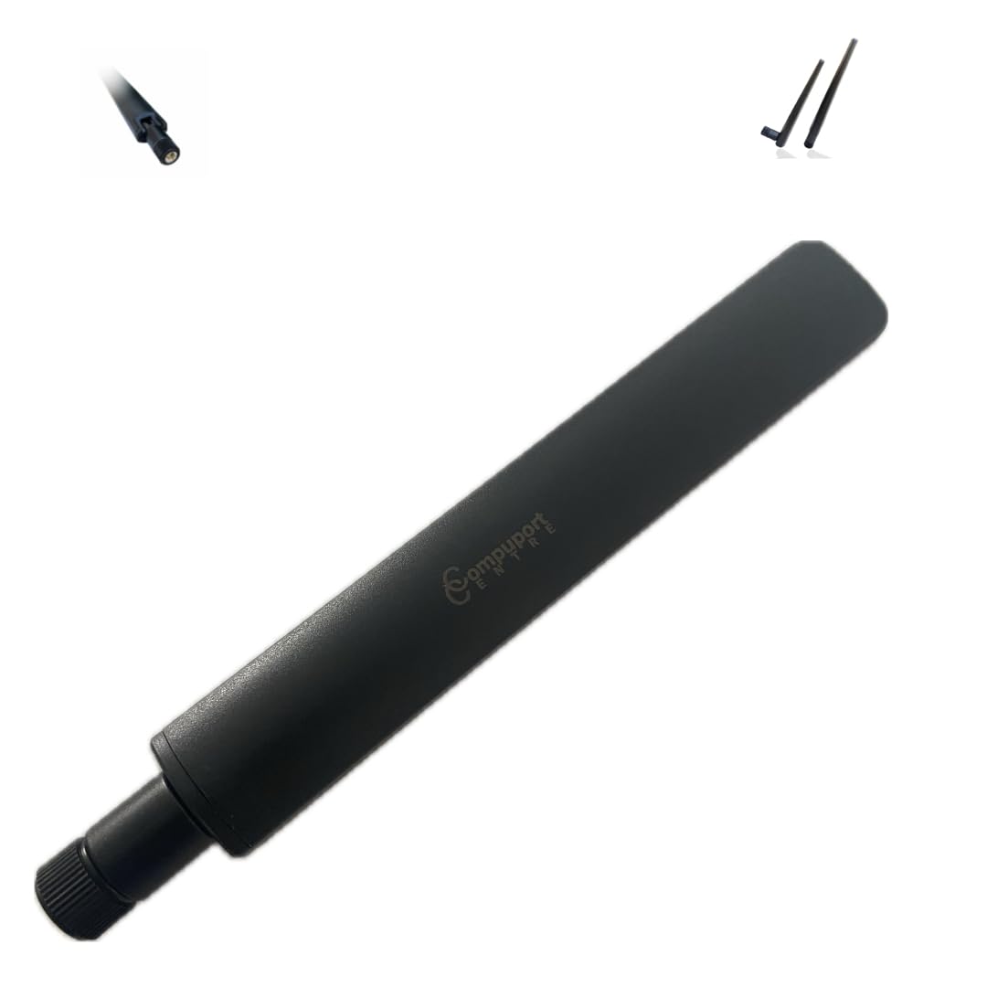 CompuPort Mini Ultra-Wideband 5G 4G LTE Cellular Omni-Directional Whip Antenna Frequency Range: 600-960/1710-6000MHz