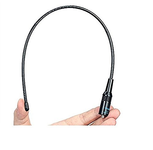 NSKI Dual Band Soft Antenna (144/430Mhz) 15.6" for (UV-82 UV-5R BF-F8HP GT-3 BF-F8+ Series) Handheld Antenna for Radio SMA Male Interface
