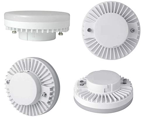 GX53 LED Bulbs 7W 700 Lumen Warm White 3000K Base CFL Replacement LED Puck Lights for Kitchen Under Cabinet Counter Exhibition Shop Showroom Lighting