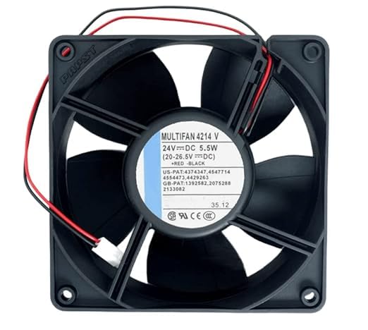 Ailsa Hexi 4214V DC24V 240mA 5.5W 120x120x38mm 2-Wire Cooling Fan