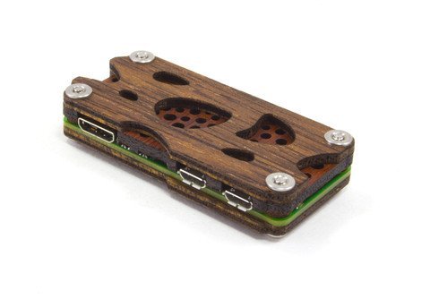 Nucleus for Raspberry Pi Zero & Zero Wireless - Wood by C4Labs