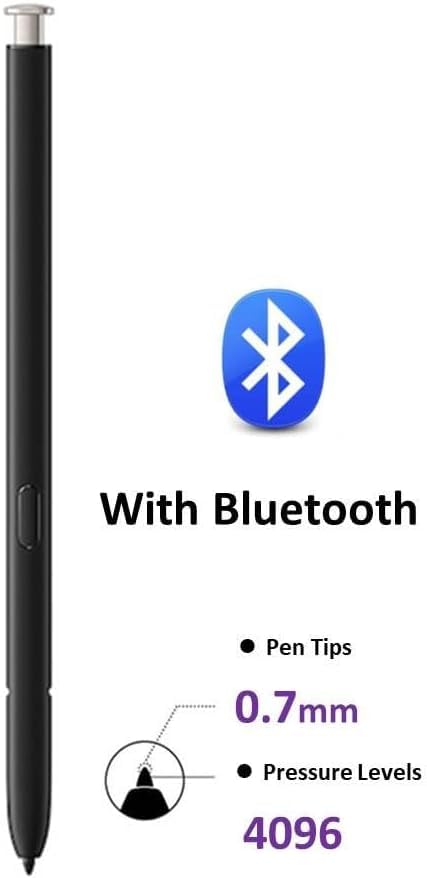 S Pen S23 Ultra Stylus (WithBluetooth) Replacement for Samsung Galaxy S23 Ultra Pen, S23 Ultra S Pen with 5xTips/Nibs (Sky Blue/Lime)