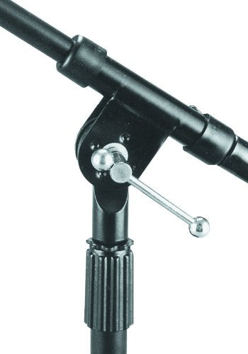 OnStage MS7701B Euro Boom Microphone Stand Bundle (Black) (2 Items)