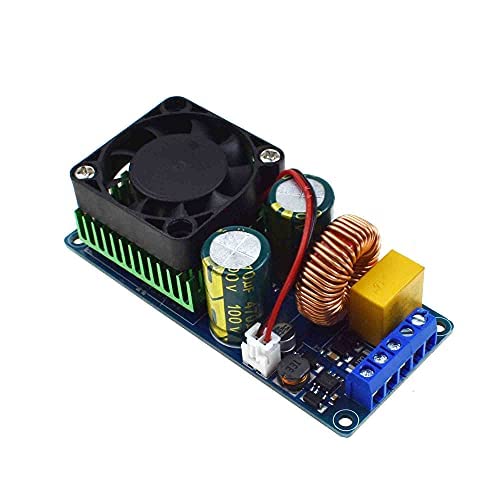 IRS2092S 500W Mono Channel Digital Amplifier Class D HiFi Power Amp Board with Fan