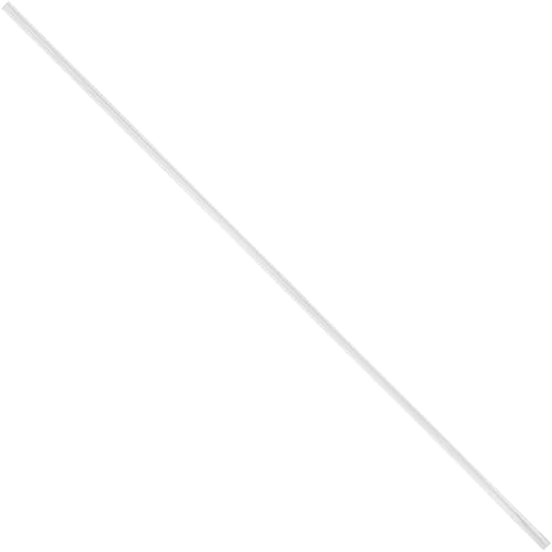 Aviditi Reusable White Plastic Twist Ties, 12" Length, Use to Seal Bread, Gift, and Treat Bags or for Bundling Cables and Wires (Case of 2000)