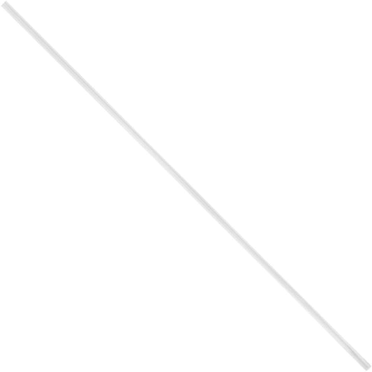 Aviditi Reusable White Plastic Twist Ties, 12" Length, Use to Seal Bread, Gift, and Treat Bags or for Bundling Cables and Wires (Case of 2000)