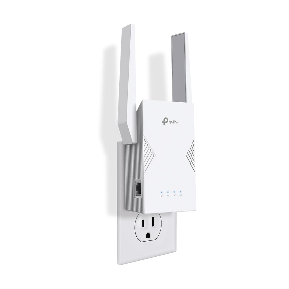 TP-Link BE3200 Wi-Fi 7 Range Extender RE223BE w/Ethernet Port | 3.2 Gbps Dual-Band Wireless Repeater | Internet Signal Booster for Home | Up to 2400