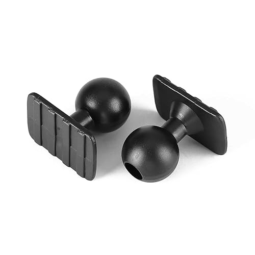 LUNQIN Car Phone Holder Accessories Turn The Ball Head 2pcs
