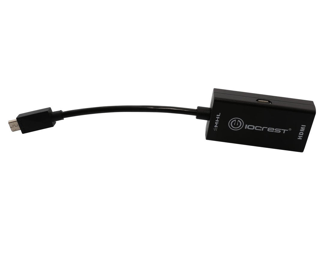 IO Crest SY-ADA34002 Mobile High Definition to HDTV HDMI Adapter Cable Display Smartphone Contents