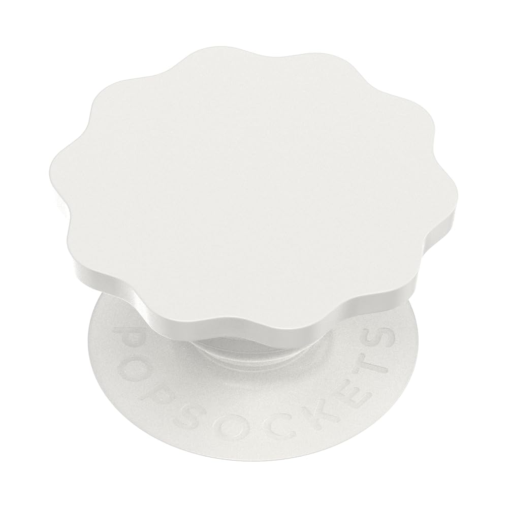 PopSockets Phone Grip with Expanding Kickstand, Adhesive Grip - Molded Flower Horchata
