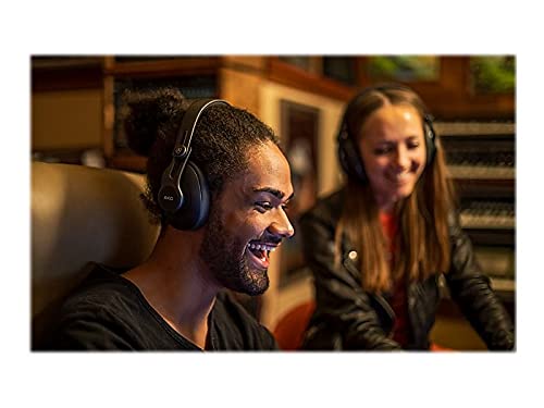AKG Pro Audio K361BT Bluetooth Wireless or Wired, Over-Ear, Closed-Back, Light Weight, Foldable, Professional Recording Studio Headphones, Studio…