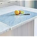 Clear Cutting Board for Kitchen with Lip with Non Slip 24" Wide x 18" Long AZM Displays