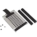9mm Hard Drive Caddy Tray Bracket Rails with Screws for IBM Lenovo Thinkpad R60 R60E R61 R61I R400 R500