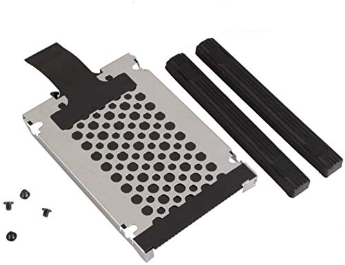 9mm Hard Drive Caddy Tray Bracket Rails with Screws for IBM Lenovo Thinkpad R60 R60E R61 R61I R400 R500