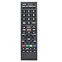 Universal Replacement Remote for All Toshiba TVs, LCD, LED, 4K, Fire and Smart TVs. No Programming Needed.