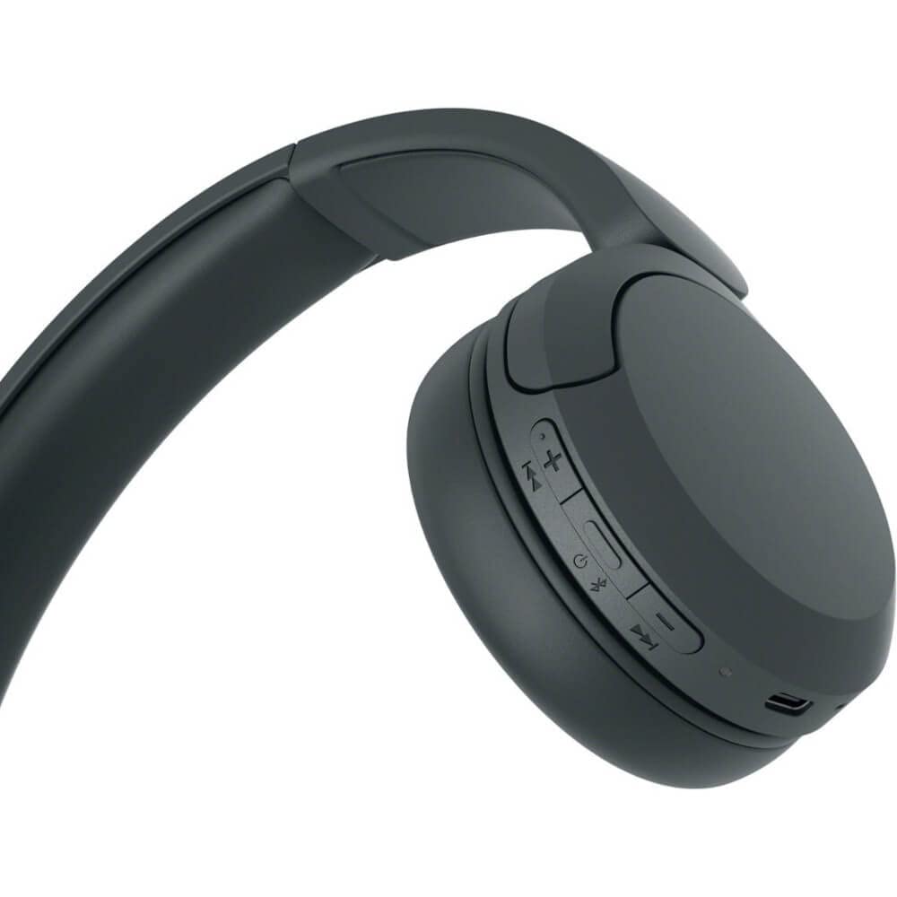 Sony WHCH520B Wireless Headphones with Microphone - Black