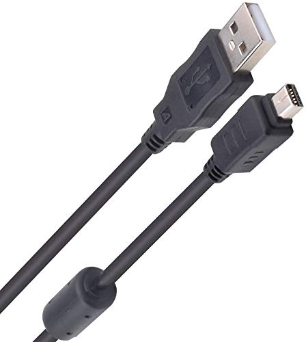 Alitutumao CB-USB5 CB-USB6 USB Date Cable Replacement Photo Transfer Cord Compatible with Olympus Mju Mju Tough Pen Stylus Digital Cameras TG-830