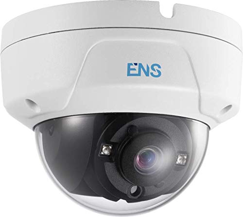 ENS SCC35D2/28-H 5MP IR WDR 2D DNR TVI/AHD/CVI/CVBS HD Analog Outdoor Dome Camera with 2.8mm Fixed Lens, BNC Connection.