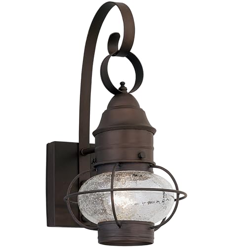 Designers Fountain 1761-RT Nantucket Wall Lanterns, Rustique, Rustic, 18.25in H