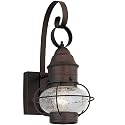 Designers Fountain 1761-RT Nantucket Wall Lanterns, Rustique, Rustic, 18.25in H