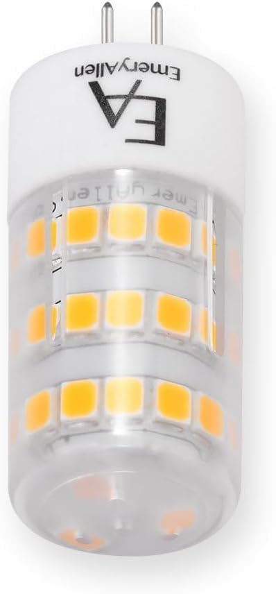 EmeryAllen G4 LED Bulb 4.0W (50W Eq), 4000K, 12V