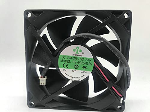 5H12S POWERYEAR 12V 0.35A 9CM 9025 Cooling Fan 2-Wire